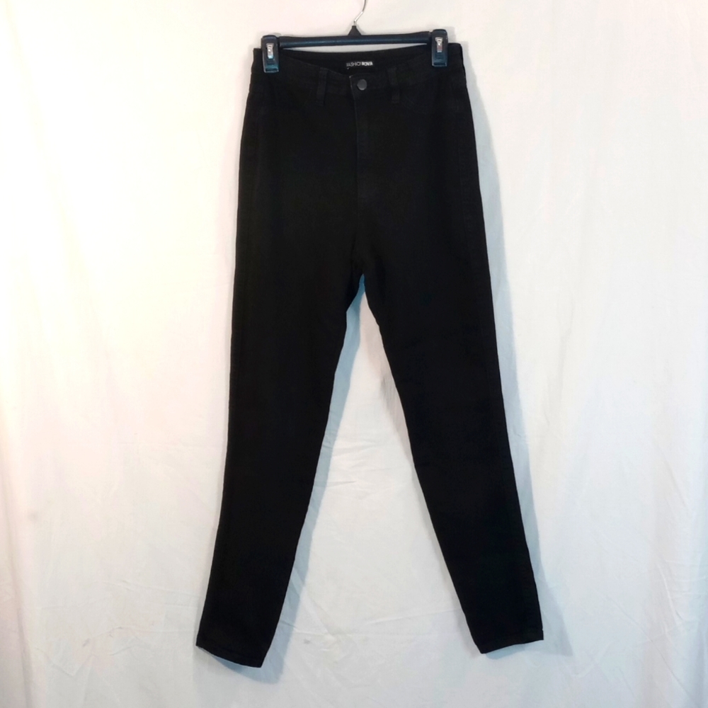 Fashion Nova Black Skinny Jeans Women's Junior Size 13